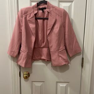 Light Pink White House Black Market Blazer